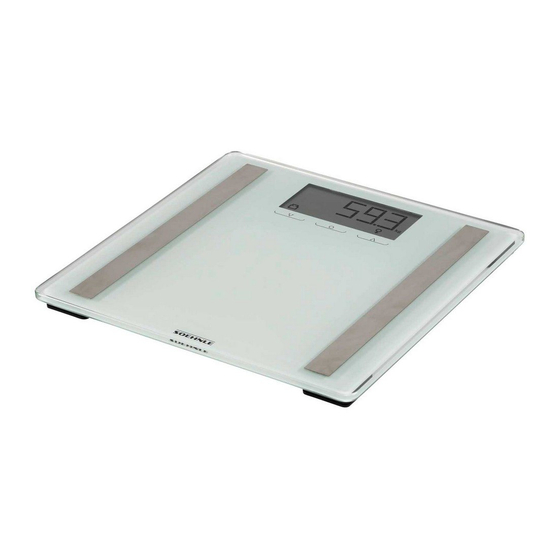 Soehnle Shape Sense Control 200 Bedienungsanleitung