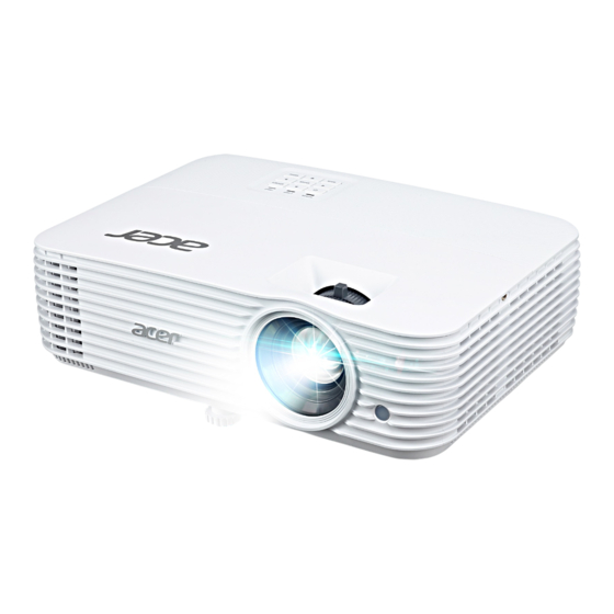 Acer X1529HP Serie Benutzerhandbuch