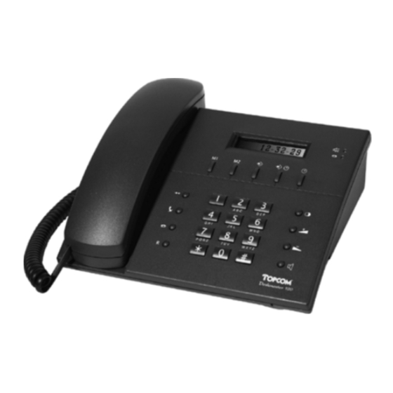 Topcom deskmaster 125 Bedienungsanleitung