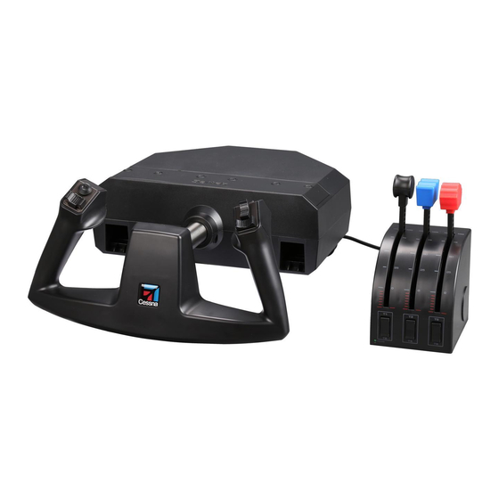 Saitek Pro Flight Cessna Yoke system Handbuch