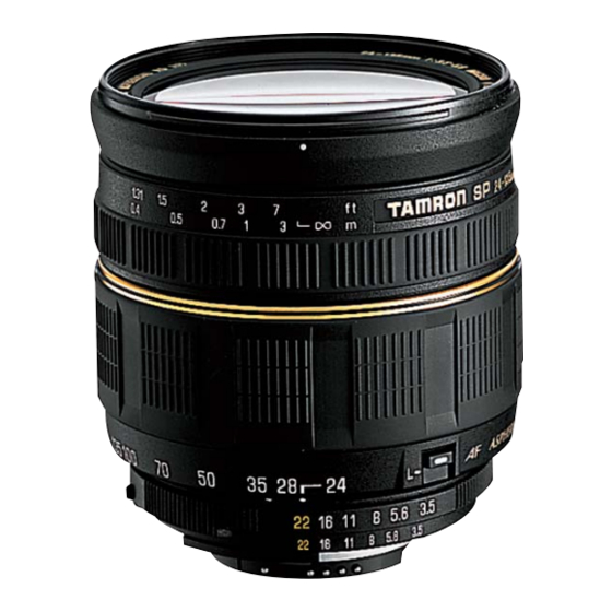 Tamron 190D Bedienungsanleitung
