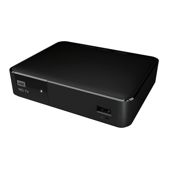 WD TV Schnellinstallationsanleitung