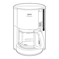 Krups proaroma Handbuch