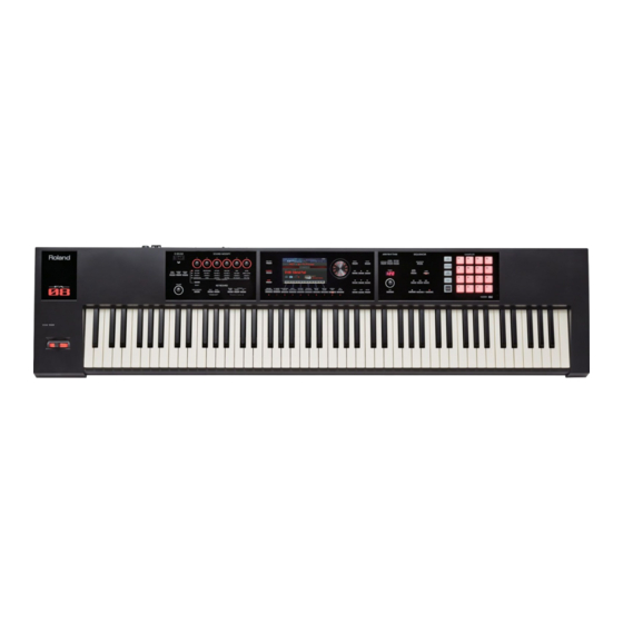 Roland FA 06 Kurzanleitung