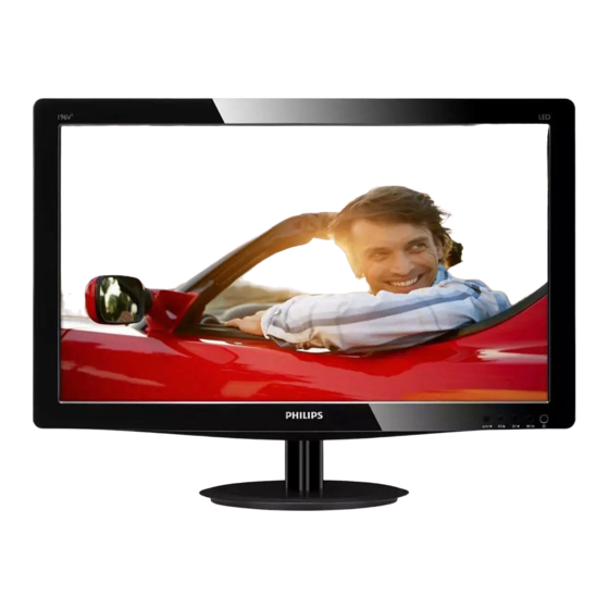 Philips 196V3L Bedienungsanleitung