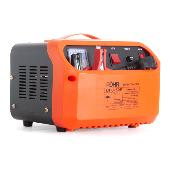 Rohr DFC-10P Handbuch
