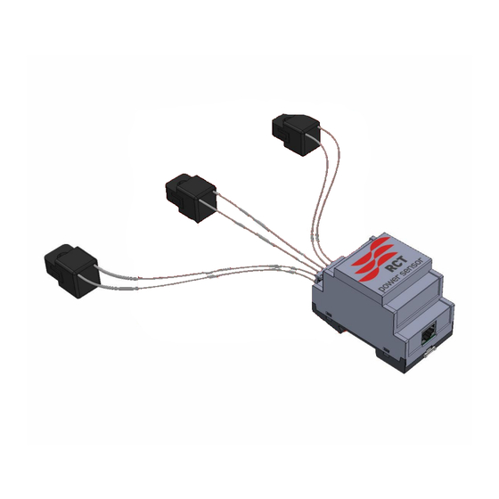 RCT Power Power Sensor 50 Benutzerhandbuch