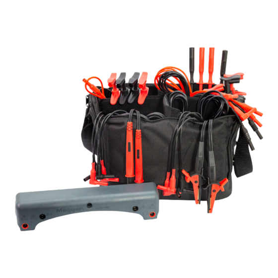 Megger DLRO10HD Sicherheitshinweise