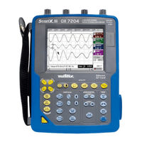 Metrix SCOPIX III OX 7202 Bedienungsanleitung