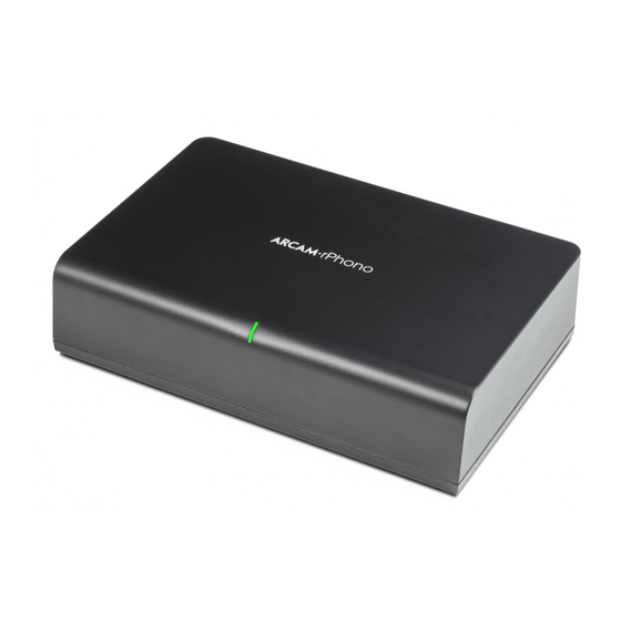 Arcam rPhono Schnellstartanleitung