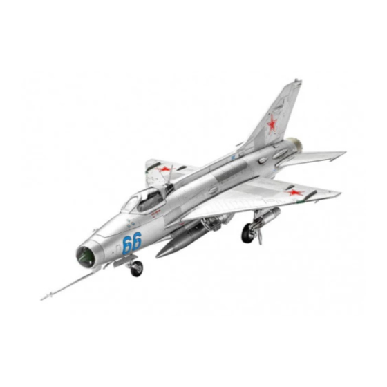 REVELL MiG-21 M/MF Fishbed Montageanleitung