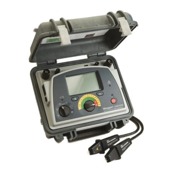 Megger DLRO10HD Bedienungsanleitung