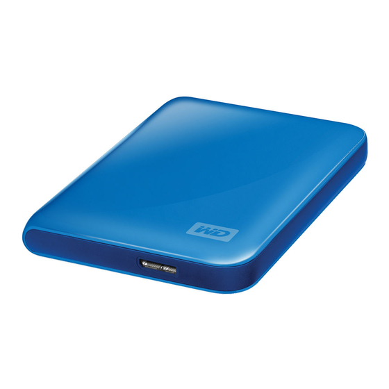 Western Digital My Passport Essential Benutzerhandbuch