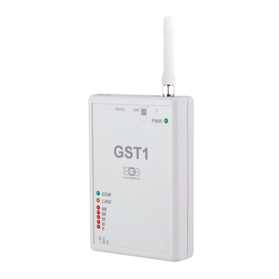 Elektrobock GST1 Bedienungsanleitungen