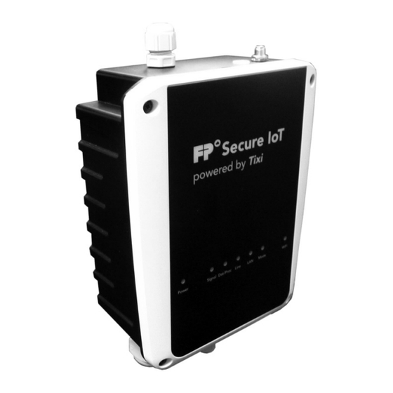 tixi FP S-Compact Serie Installation Und Sicherheit