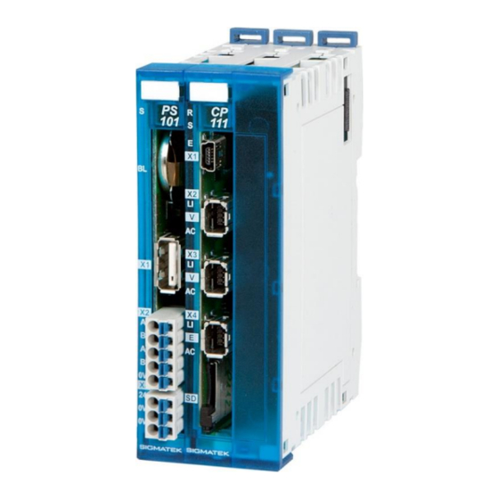 SIGMATEK CP 111-1 Betriebsanleitung
