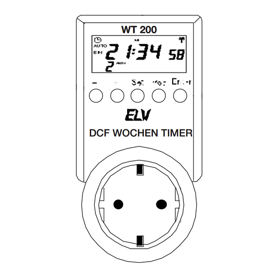 elv WT 200 Bedienungsanleitung