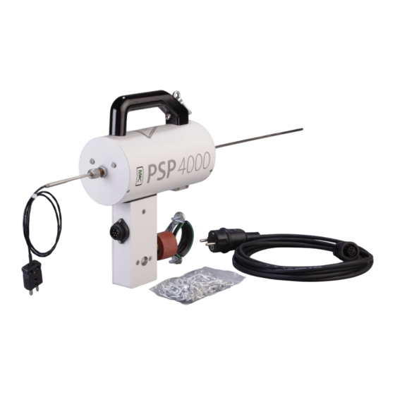 M&C PSP4000-H Betriebsanleitung