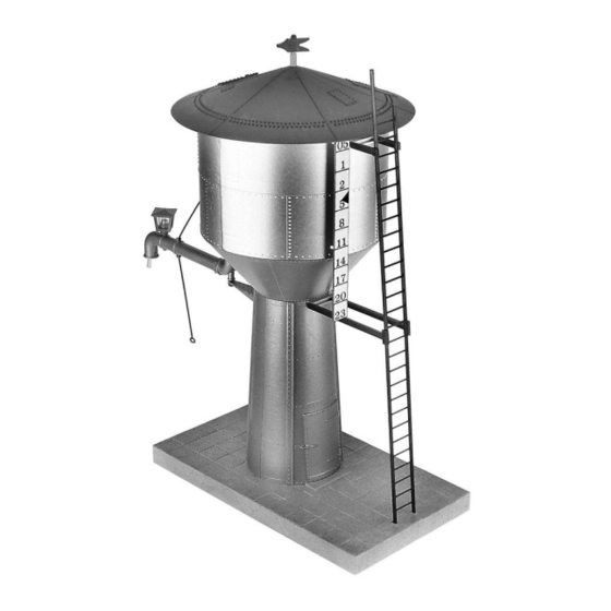 Faller 330922 Wasserturm Anleitung