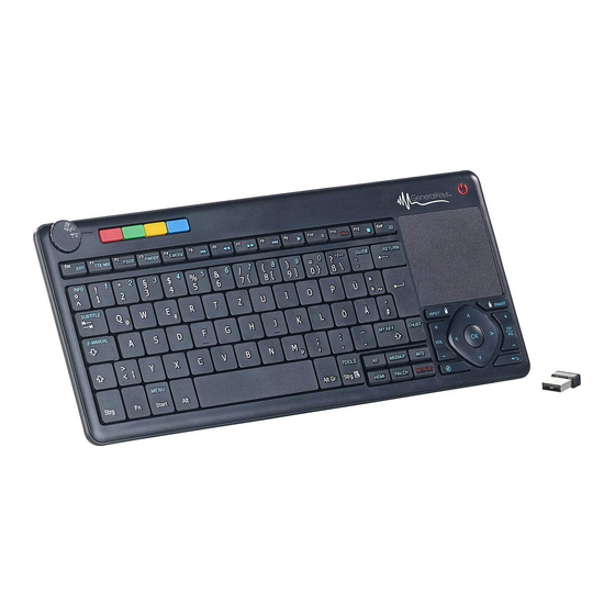 GeneralKeys PX-2597 Bedienungsanleitung