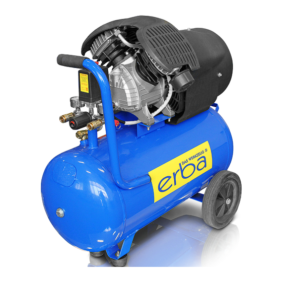 Erba Kompressor V - 400 Betriebsanleitung