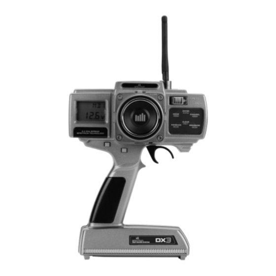Spektrum DX3 Schnellstartanleitung