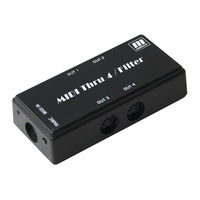 Miditech MIDI THRU 4/ FILTER Bedienungsanleitung