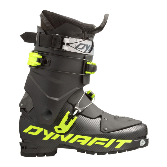 DYNAFIT TLT SPEEDFIT Bedienungsanweisung