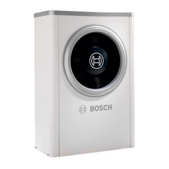 Bosch Compress 7001i AW Bedienungsanleitung
