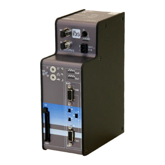 IBA BM-DPM-S Handbuch