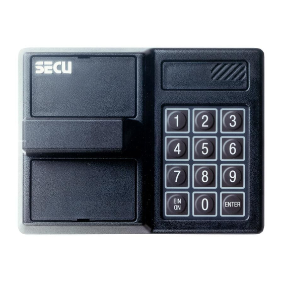 SECU E4000R Betriebsanleitung