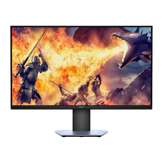 Dell S2719DGF Bedienungsanleitung