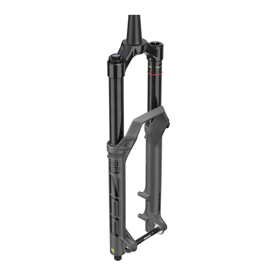 RockShox ZEB Wartungsanleitung