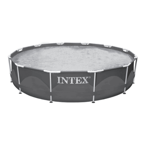 Intex Frame Pool Set Rondo Benutzerhandbuch