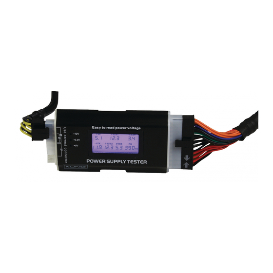 Konig Computer CMP-PSUTESTER5 Anleitung