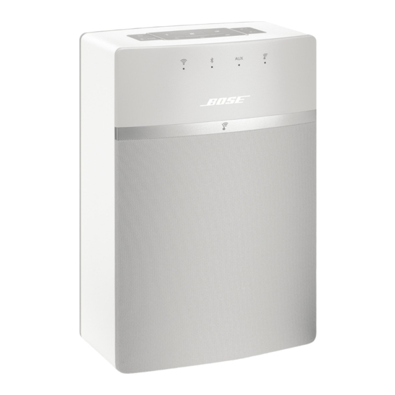 Bose SoundTouch 10 Bedienungsanleitung