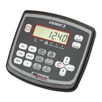 Müller-Elektronik UNIMAT II Anbau- Und Bedienungsanleitung