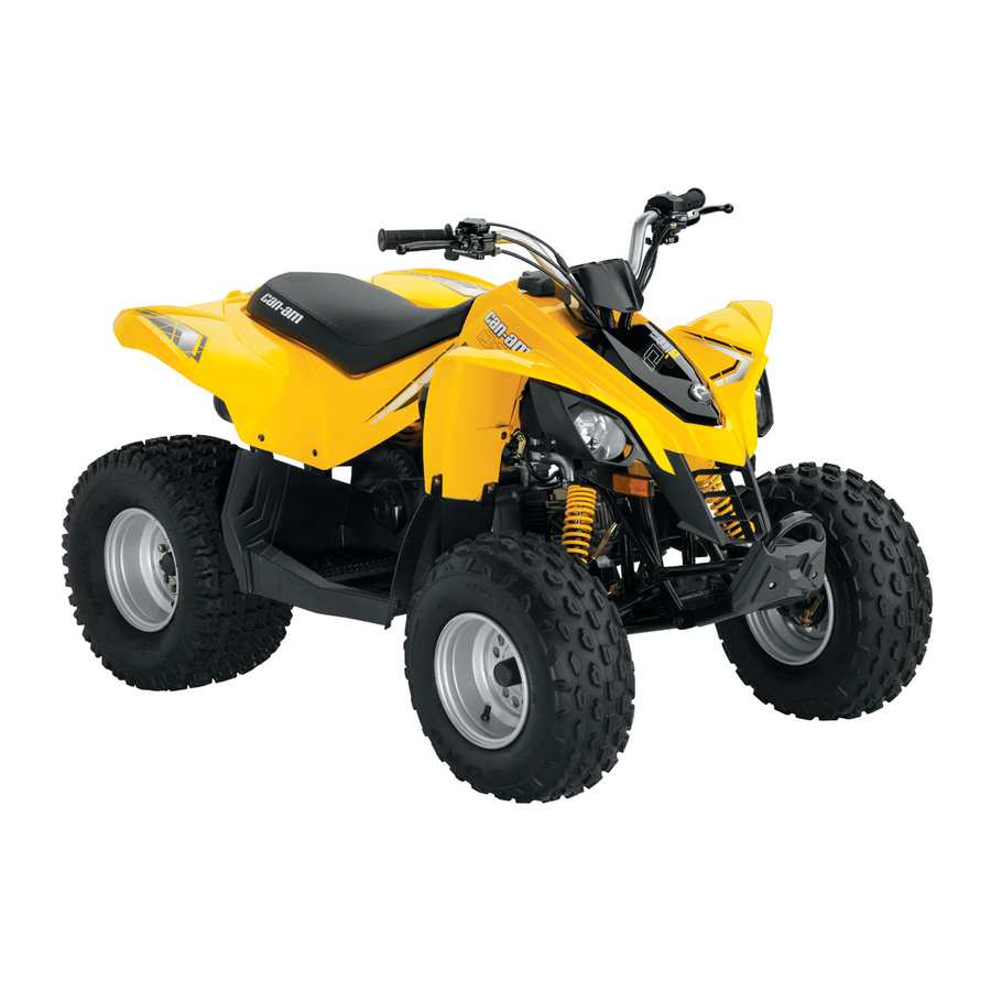 Can-Am DS 70 Bedienungsanleitung