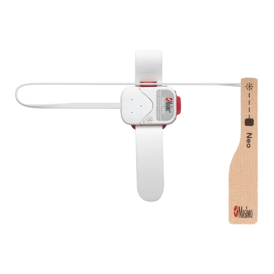Masimo Radius PPG Bedienungsanleitung
