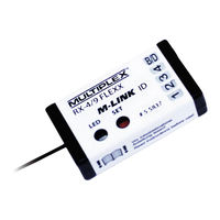 Multiplex RX-4/16 FLEXX M-LINK ID Bedienungsanleitung