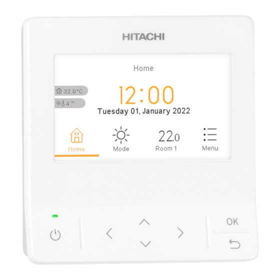 Hitachi PC-ARFH2E Installation Und Betriebsanleitung