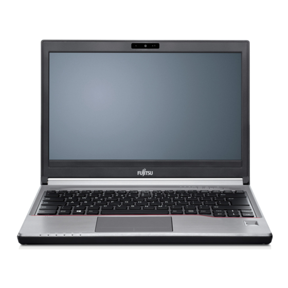 Fujitsu LIFEBOOK E734 Betriebsanleitung