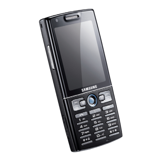 Samsung SGH-i550 Bedienungsanleitung