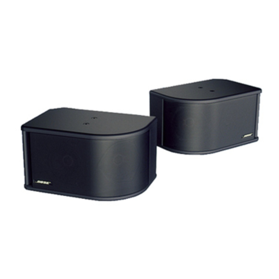 Bose 203 Installationsanleitung