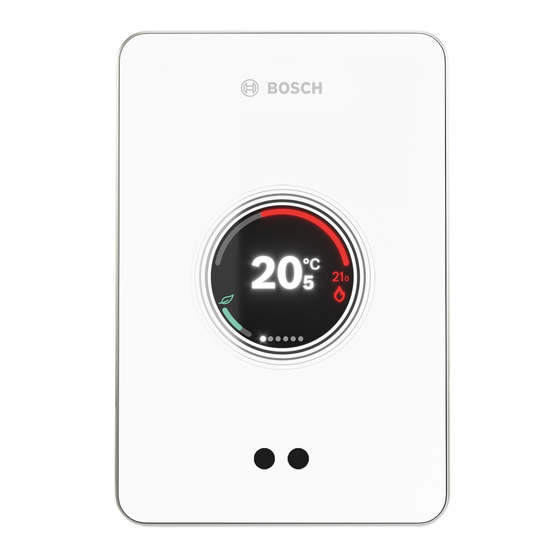 Bosch EasyControl CT200 Installations- Und Bedienungsanleitung