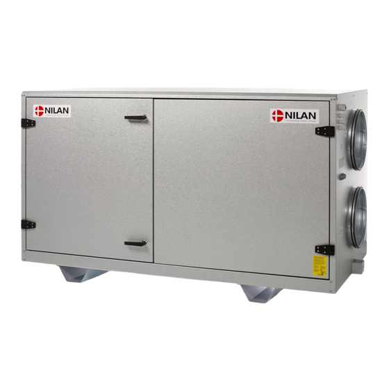 nilan Comfort 1200 Montage- Und Serviceanleitung