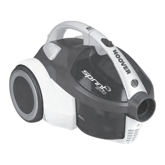 Hoover Sprint evo series Bedienungsanleitung