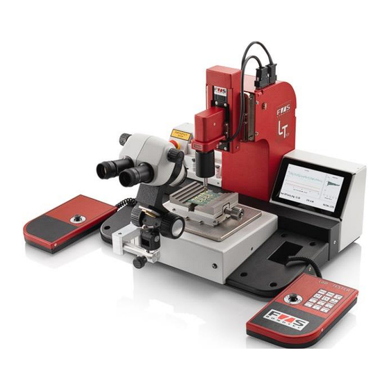 FS  Bondtec LAB-Tester LT101 Serviceanleitung