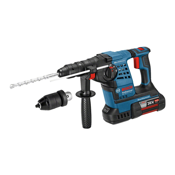 Bosch GBH Professional 36 V-LI Plus Originalbetriebsanleitung