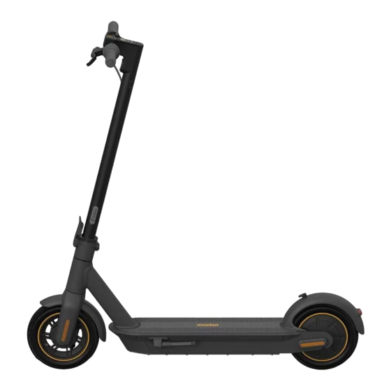 Segway ninebot KickScooter MAX G30P Bedienungsanleitung